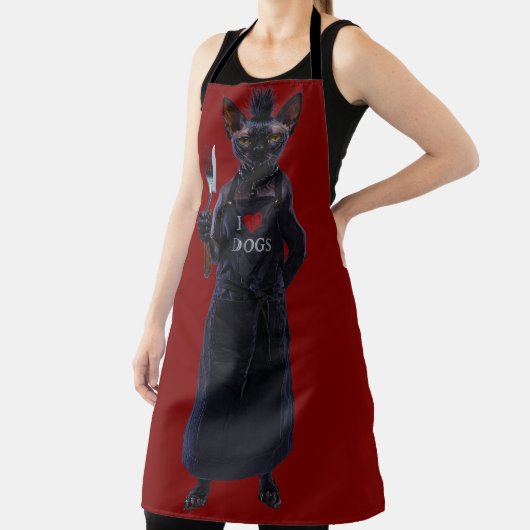 Grin Protocol 80x60 I heart dogs 001 Schort (Insitu)