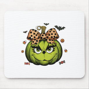 Grinc Pumpkin Coquette Pumpkin Halloween Spooky Se Muismat