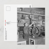 Grincer du café dans une carte postale du magasin (Devant / Derrière)