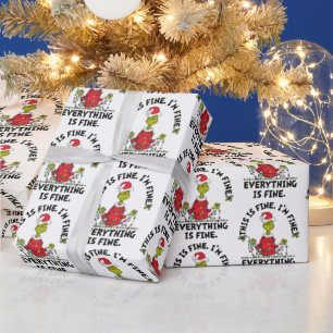 Grinch   Alles is prima Cadeaupapier