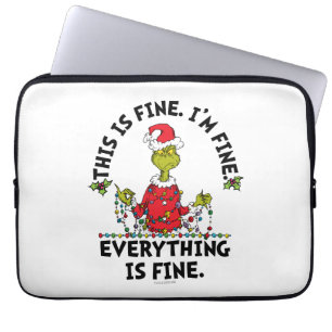 Grinch Alles is prima Laptop Sleeve