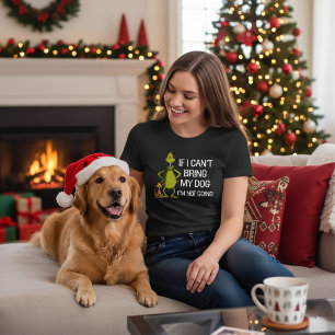 Grinch Als ik mijn hond niet kan brengen kom ik ni T-shirt