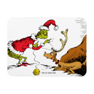 Grinch Bereidt Max de Rendier Voor Magneet