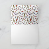 Grinch Chalkboard Verjaardag Kaart (Binnen)