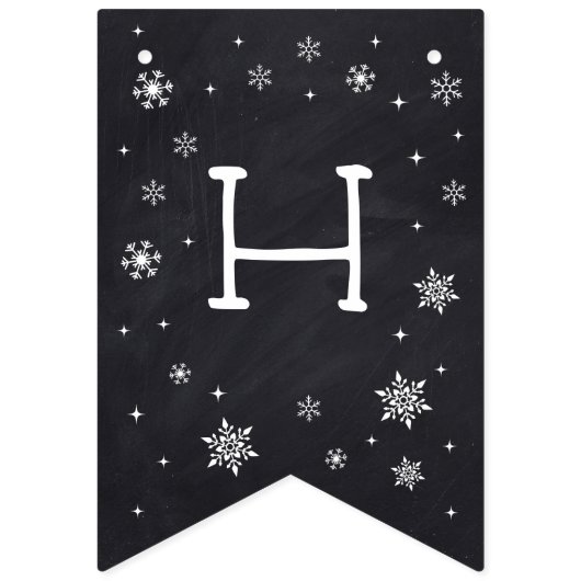 Grinch Chalkboard Verjaardag Vlaggetjes (Tweede vlag)