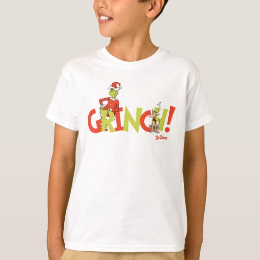Grinch! Character Logo Graphic T-shirt (Voorkant)