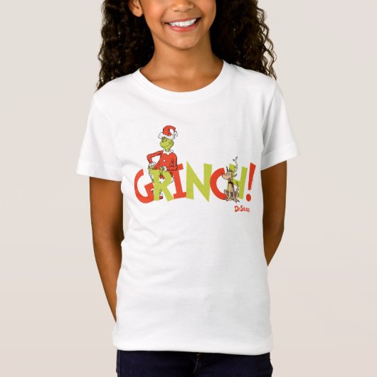 Grinch! Character Logo Graphic T-shirt (Voorkant)
