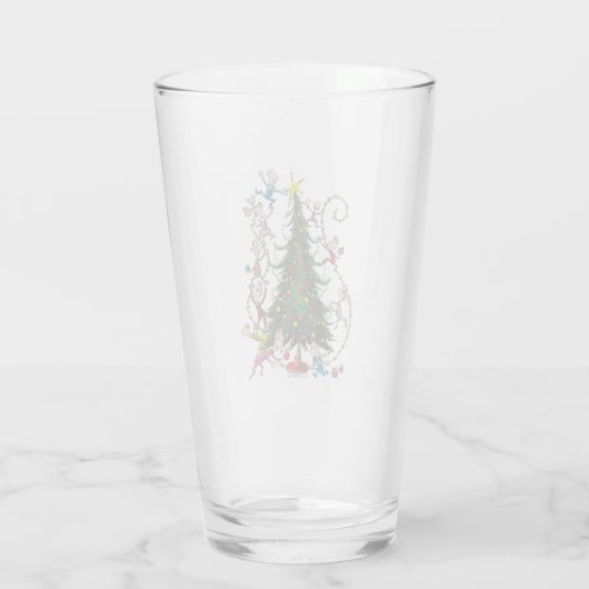 Grinch Christmas Tree Glas (Achterkant)