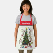 Grinch Christmas Tree Schort (Insitu)