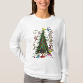 Grinch Christmas Tree T-shirt (Voorkant)