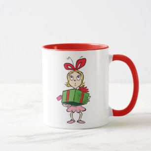 Grinch Cindy-Lou Who - Geschenk vasthoudend Mok