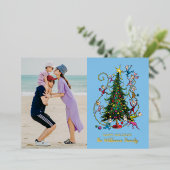 Grinch Classique | Photo de vacances d'arbre de No (Debout devant)
