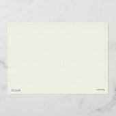 Grinch Classique | Photo de vacances de Noël d'arb (Verso)