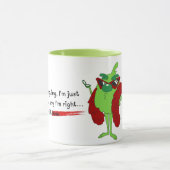 Grinch Coffee Mok - Een vleugje onheil (Midden)