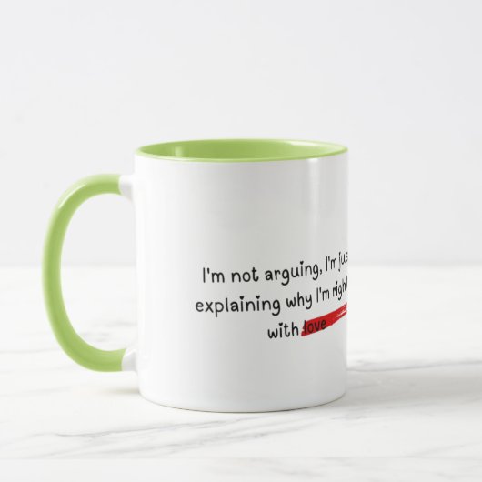 Grinch Coffee Mug - Un peu de mal (Gauche)