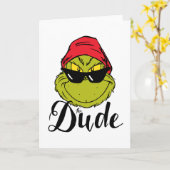 Grinch | De dude Kaart (Gele Bloem)