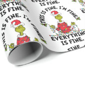 Grinch | Everything is Fine Cadeaupapier (Rol Hoek)