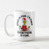 Grinch | Everything is Fine Koffiemok (Links)