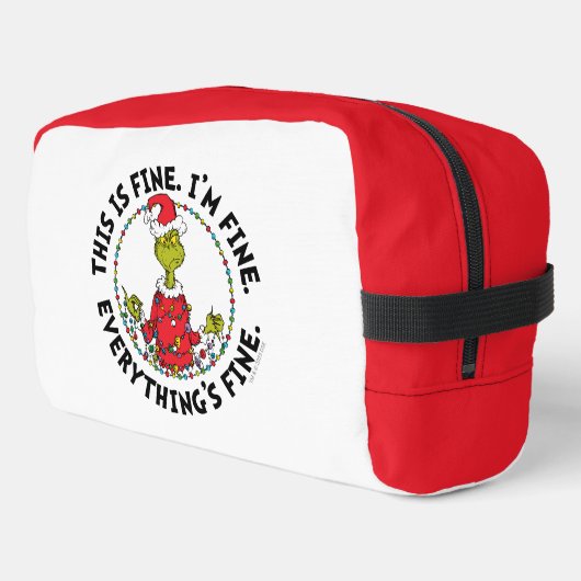 Grinch | Everything's Fine Toilettasje (Linkerhoek)