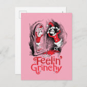 Grinch | Feeling Grinchy Briefkaart (Voorkant / Achterkant)