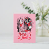Grinch | Feeling Grinchy Briefkaart (Staand voorkant)