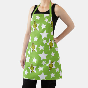 Grinch gluurde sterpatroon schort