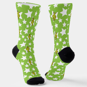 Grinch gluurde sterpatroon sokken