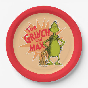 Grinch Grinch & Max Starburst Papieren Bordje
