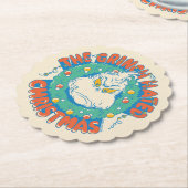 Grinch haatte Kerstmis Kartonnen Onderzetters (Gekanteld)