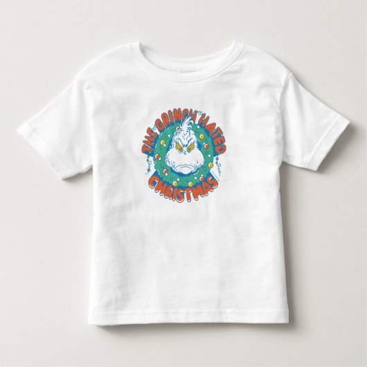 Grinch haatte Kerstmis Kinder Shirts (Voorkant)