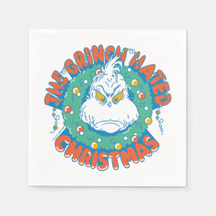 Grinch haatte Kerstmis Servet