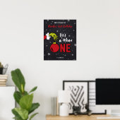 Grinch Hij is een Mean One 1e Verjaardag Poster (Thuiskantoor)