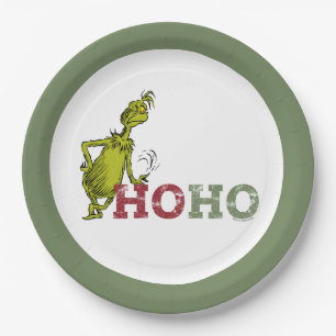 Grinch   Ho Ho Ho Papieren Bordje