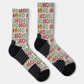 Grinch Ho Ho Pattern Sokken (Rechts)