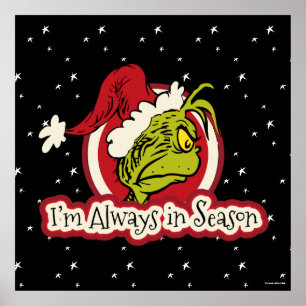 Grinch   Ik ben altijd in seizoen Poster