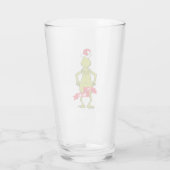 Grinch | Ik ben terug Grappig Glas (Achterkant)