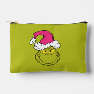 Grinch in roze kerstmuts etui