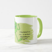 Grinch Inspired Coffee Mok - ideaal voor onheil (Voorkant rechts)