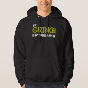 Grinch is mijn spirituele dier citaat hoodie