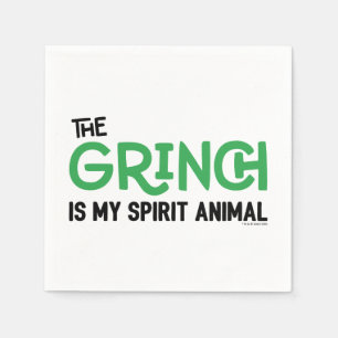 Grinch is mijn spirituele dier citaat servet