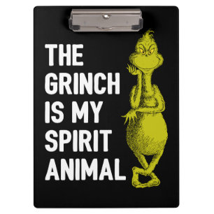 Grinch is mijn spirituele dier klembord