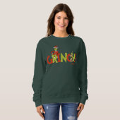 Grinch! Karakter Logo Grafisch Trui (Voorkant volledig)