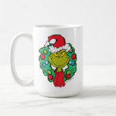 Grinch | Kerstvakantiekrans Koffiemok (Links)