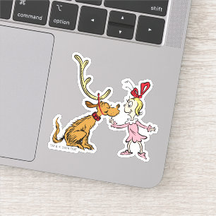 Grinch Max & Cindy Lou Who Sticker