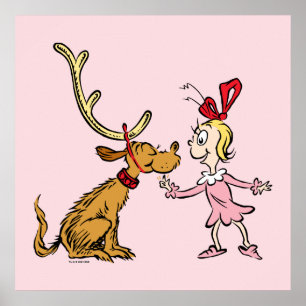 Grinch Max & Cindy Lou Wie Poster