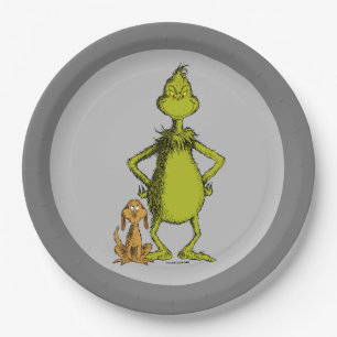 Grinch   Max & Grinch Houding Papieren Bordje
