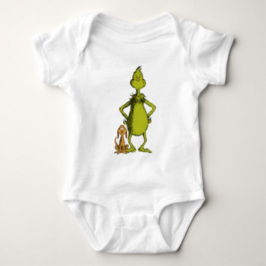 Grinch | Max & Grinch Stance Romper (Voorkant)