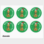 Grinch | Max Kerstman | Kerstcadeau Label (Vel)