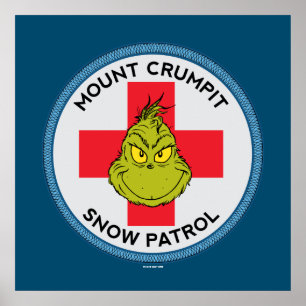 Grinch   Mt. Crumpit Sneeuw Patrouille Poster