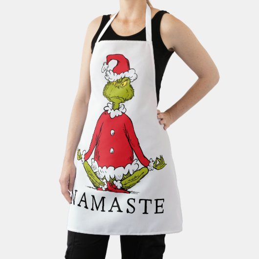 Grinch | Namaste Kerstman Schort (Insitu)